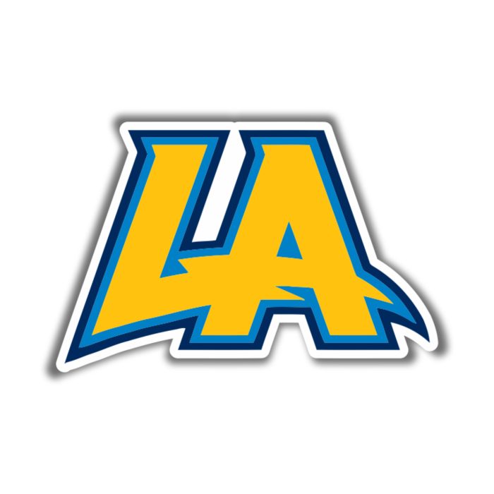 Los Angeles Chargers Full Color Vinyl Sticker - LA - Custom Size
