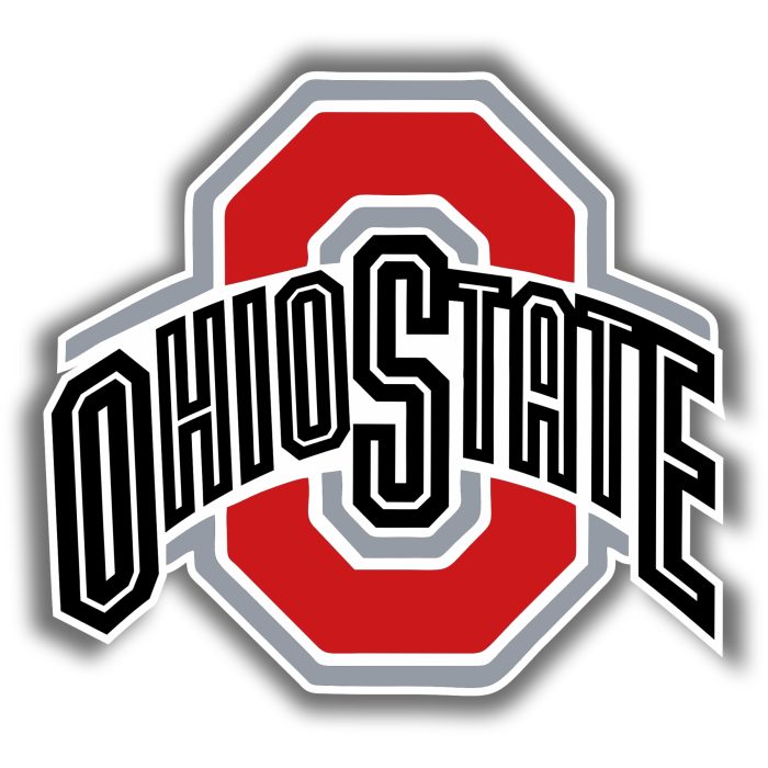 Ohio State Buckeyes Full Color Vinyl Decal - Custom Size