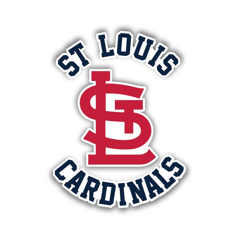 St. Louis Cardinals - STL With Name - Temporary Tattoo