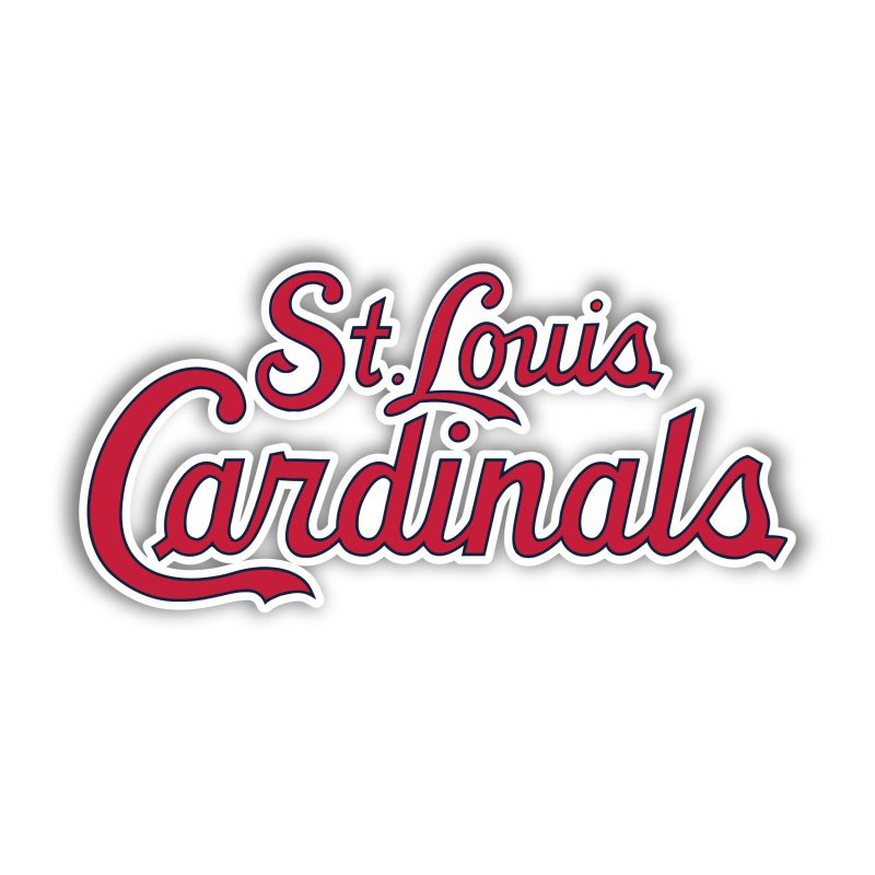St. Louis Cardinals - Name Cursive - Temporary Tattoo