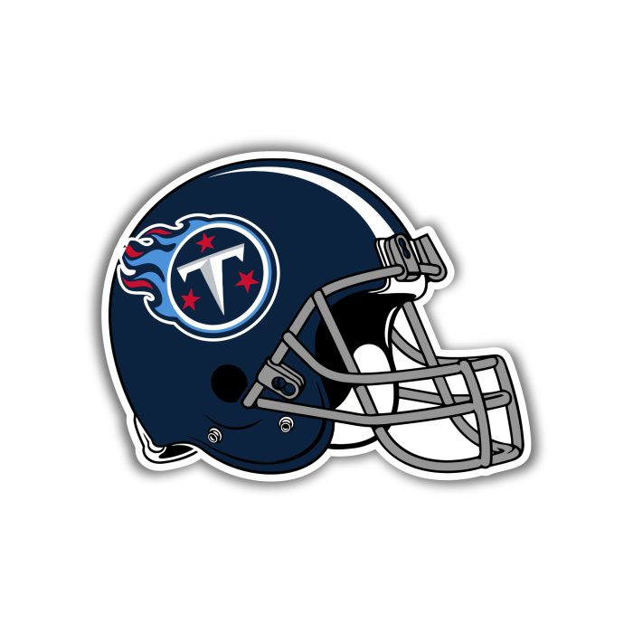 Tennessee Titans Full Color Vinyl Sticker – Custom Size