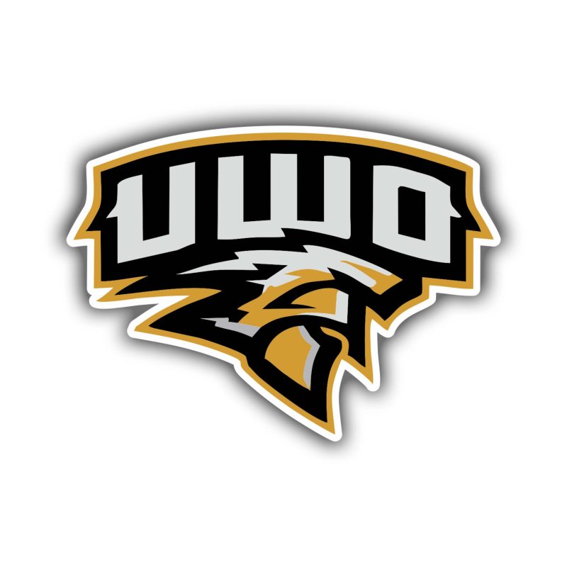 University of Wisconsin Oshkosh Full Color Vinyl Decal - Custom Size