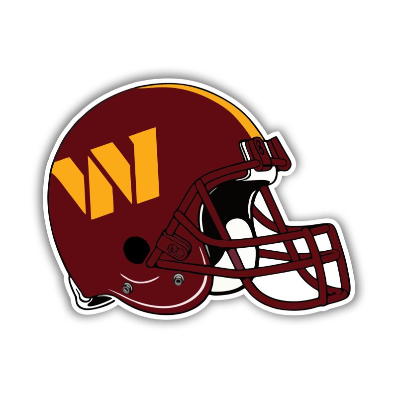 Washington Commanders - Helmet - Temporary Tattoo