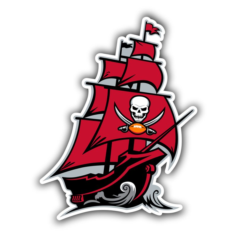 Tampa Bay Buccaneers - Ship - Temporary Tattoo