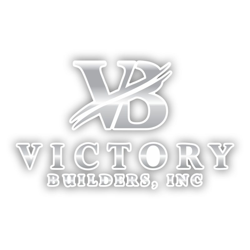 Victory Builders Full Color Vinyl Sticker - Custom Size