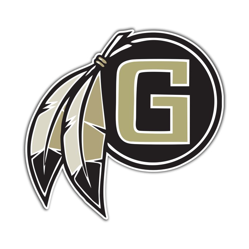 Gaffney Indians Highschool Full Color Vinyl Sticker - Custom Size