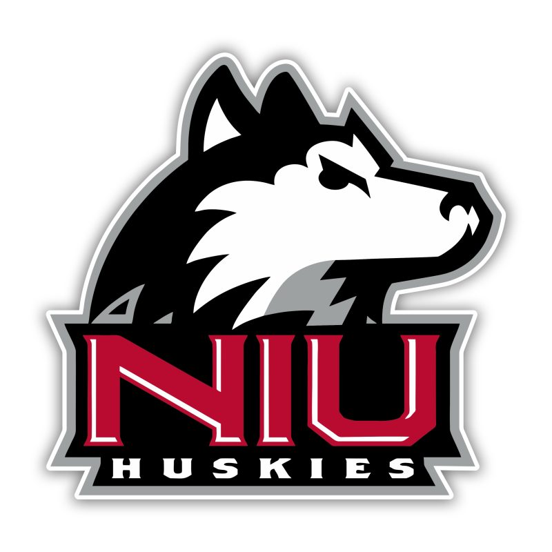 Northern Illinois Huskies Full Color Vinyl Sticker - Custom Size
