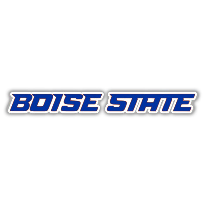 Boise State Broncos Full Color Vinyl Decal - Custom Size