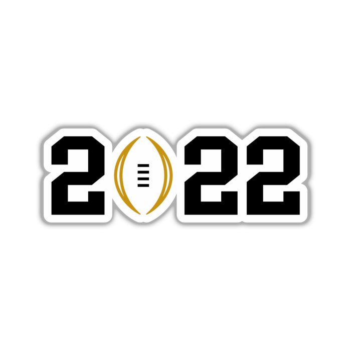 National Championship 2022 - Full Color Vinyl Decal - Custom Size