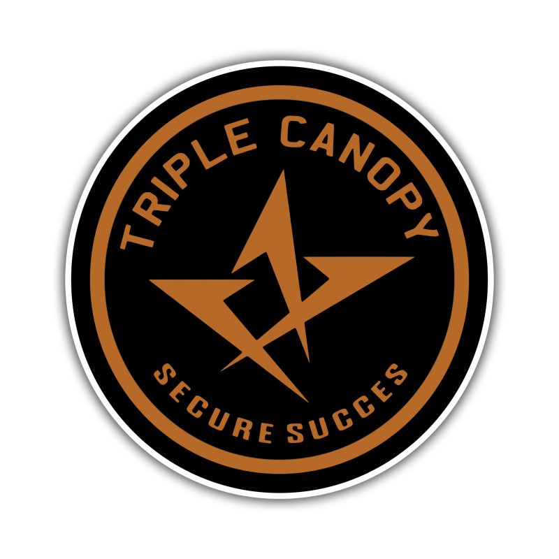 Triple Canopy - Full Color Vinyl Decal - Custom Size