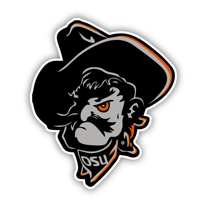 Oklahoma State University Cowboys Full Color Vinyl Decal – Custom Size