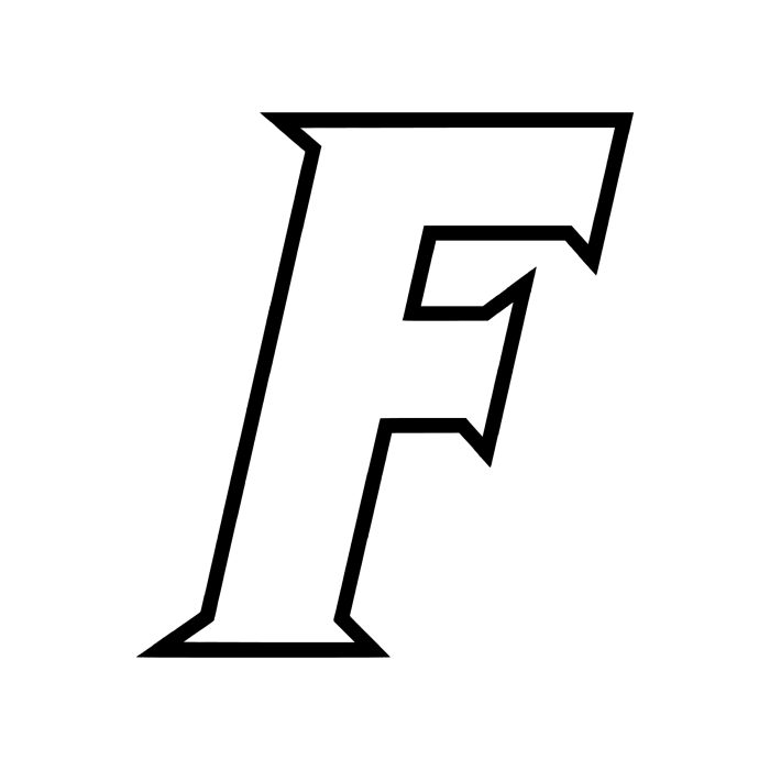 Florida Gators - F - Vinyl Decal - Custom Size