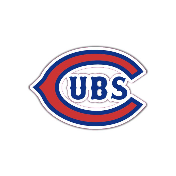 Chicago Cubs - Cubs With Red C - Temporary Tattoo