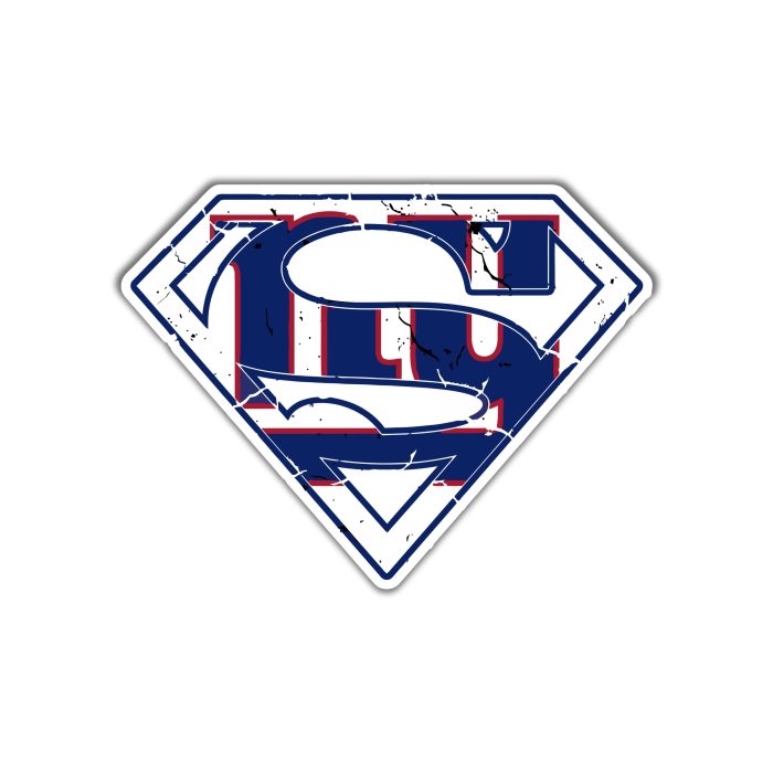 New York Giants - Superman NY - Temporary Tattoo