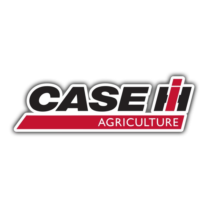 Case International Tractors Full Color Vinyl Decal - Custom Size