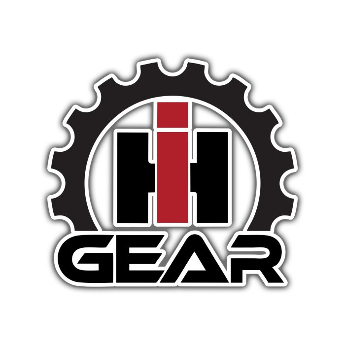 Case International Tractors Full Color Vinyl Decal - Custom Size