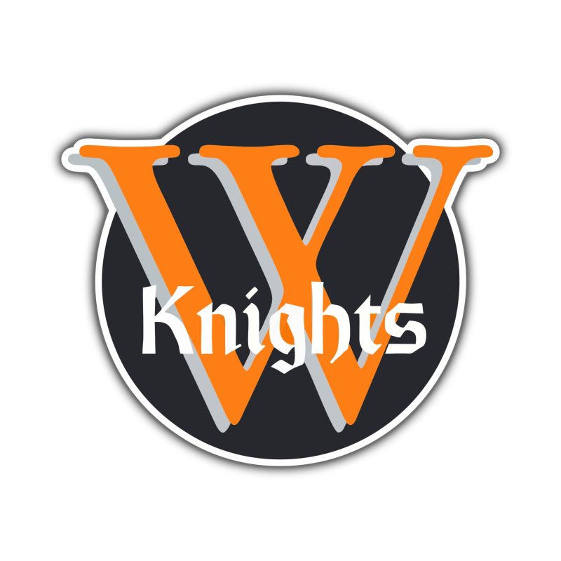 Wartburg College Knights Full Color Vinyl Decal - Custom Size