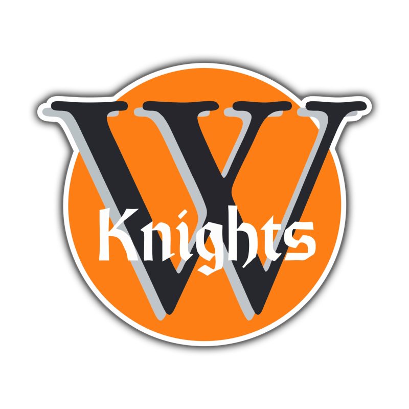 Wartburg College Knights Full Color Vinyl Decal - Custom Size