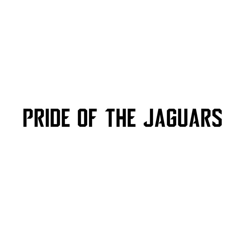 Jacksonville Jaguars  Vinyl Decal - Custom Size