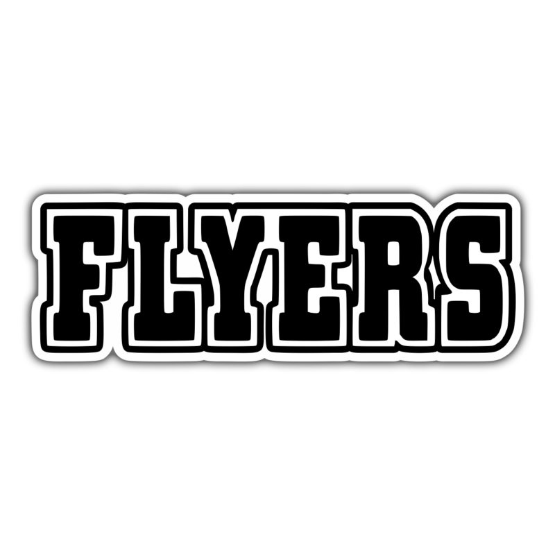 Philadelphia Flyers Full Color Vinyl Sticker - Custom Size