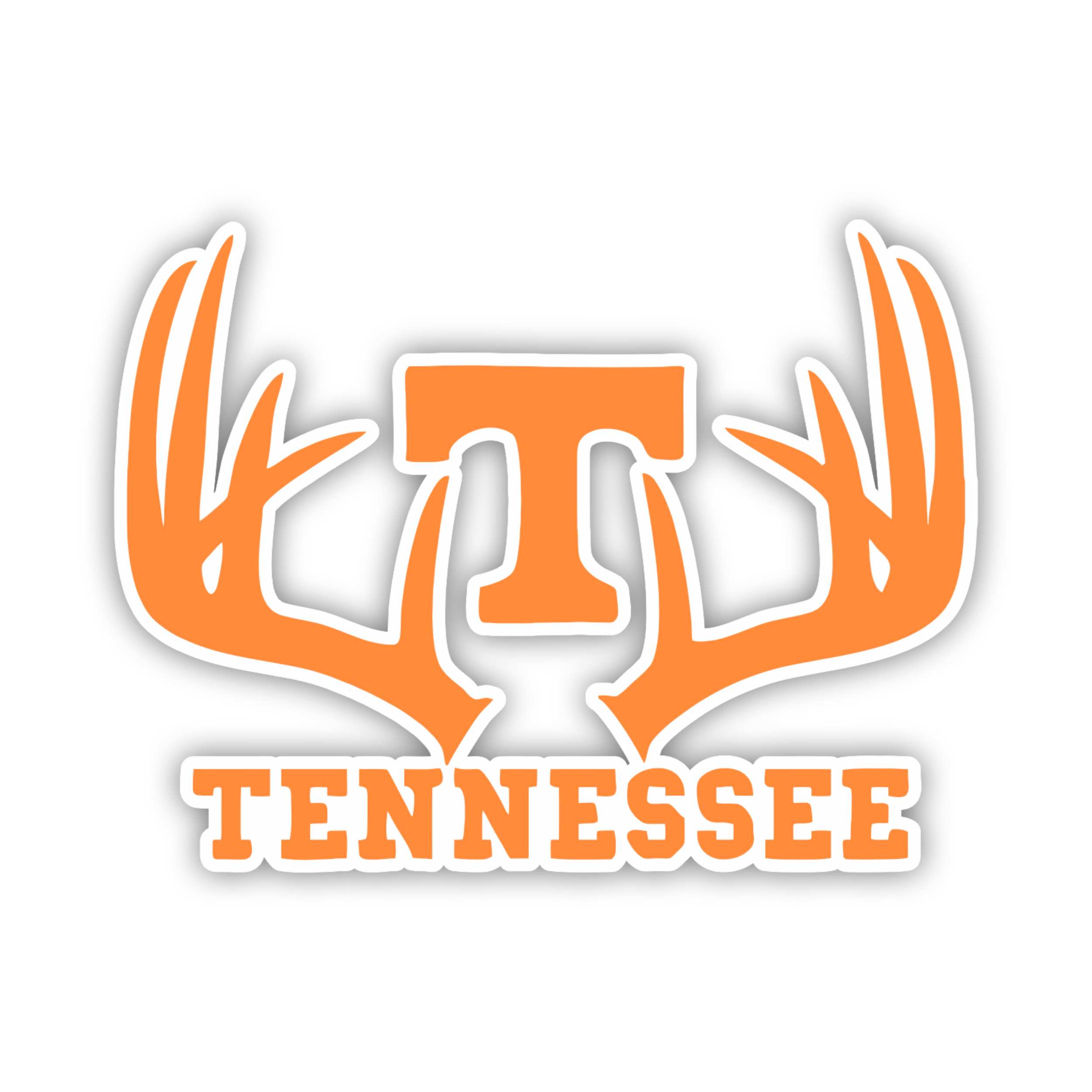 Tennessee Volunteers Full Color Vinyl Decal - Custom Size