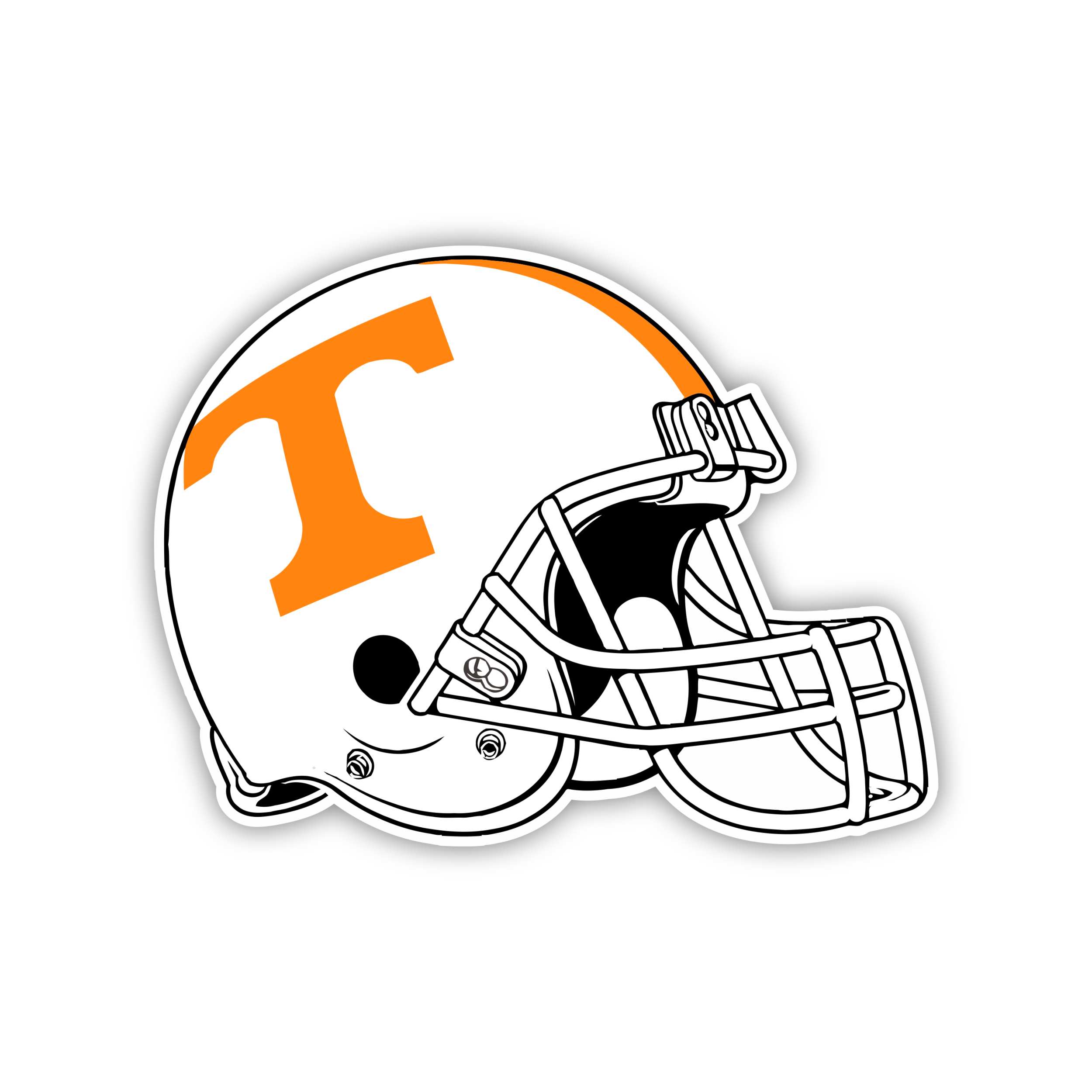 Tennessee Volunteers Full Color Vinyl Decal - Custom Size