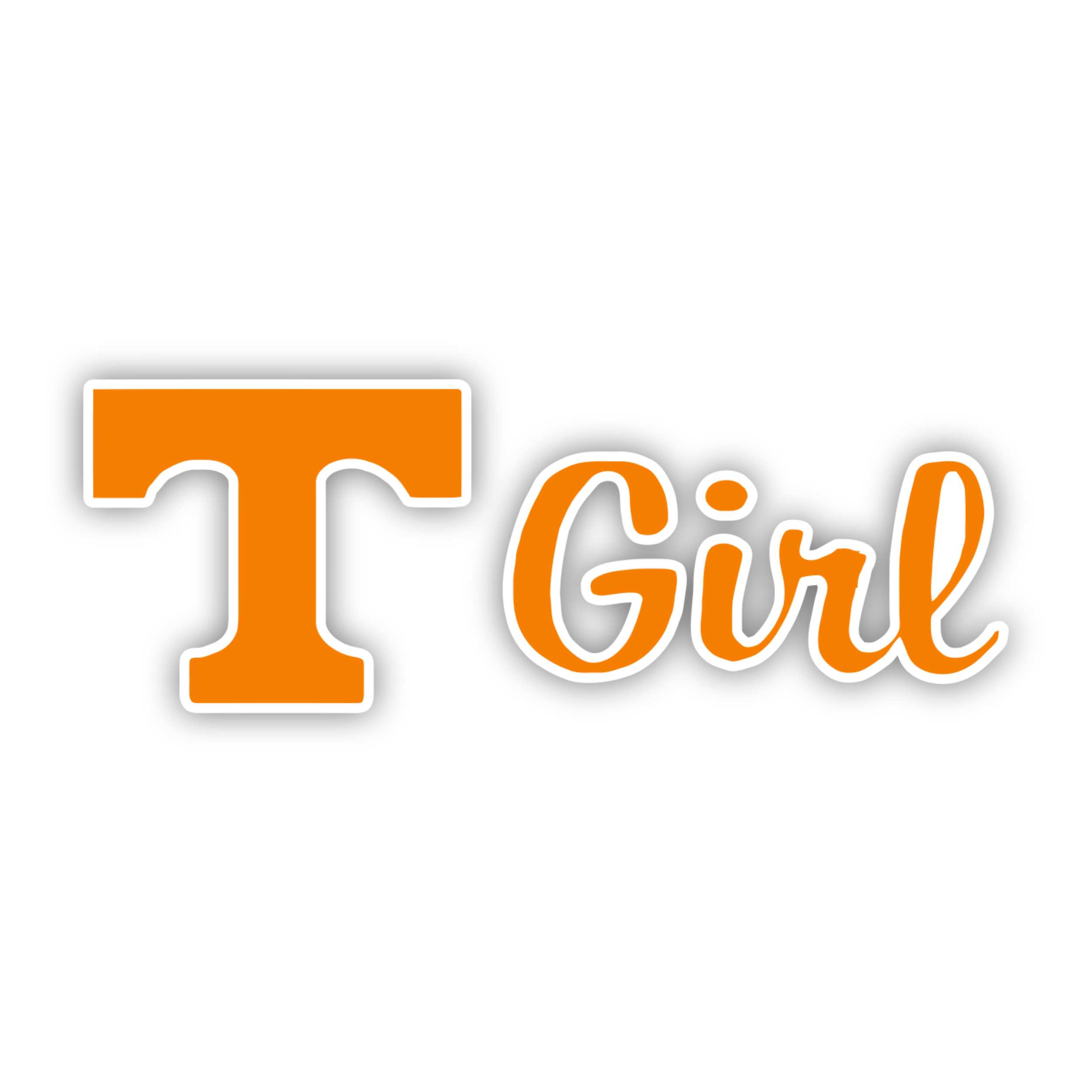 Tennessee Volunteers Full Color Vinyl Decal - Custom Size