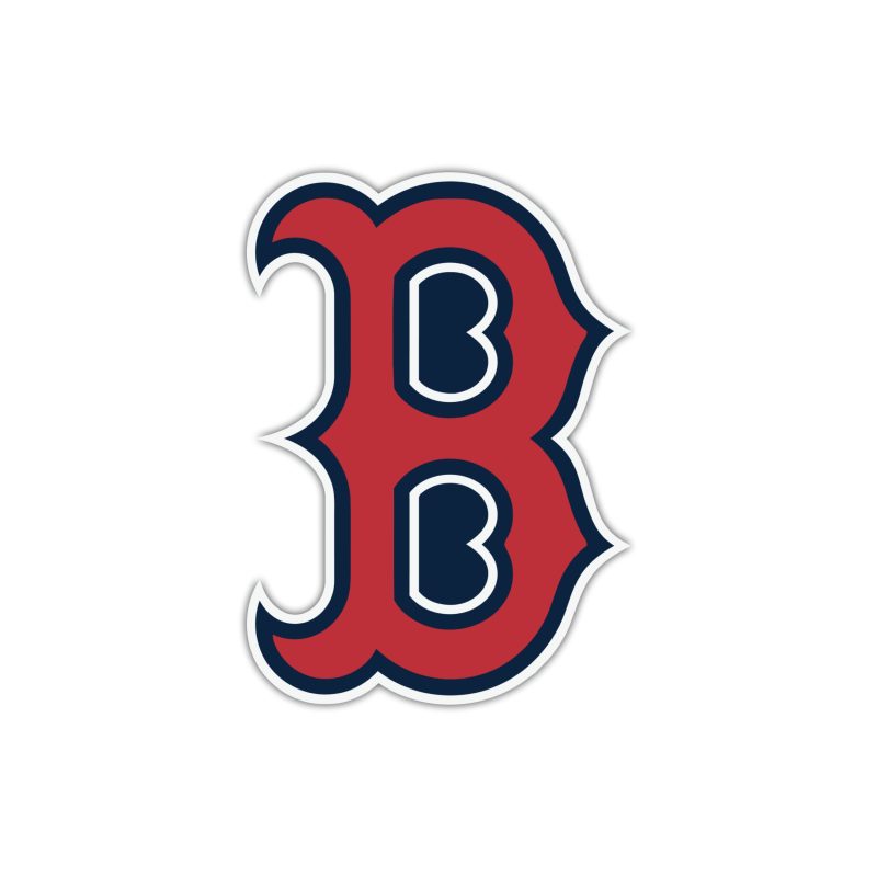 Boston Red Sox - Red And Blue B - Temporary Tattoo