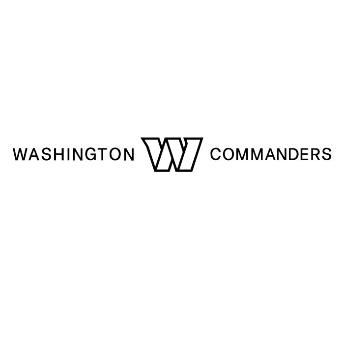 Washington Commanders Vinyl Sticker