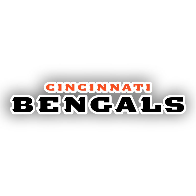 Cincinnati Bengals - Words - Temporary Tattoo