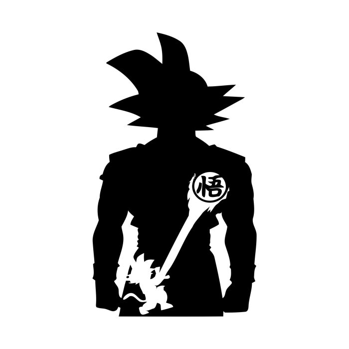 Dragon Ball Z Vinyl Decal - Custom Size