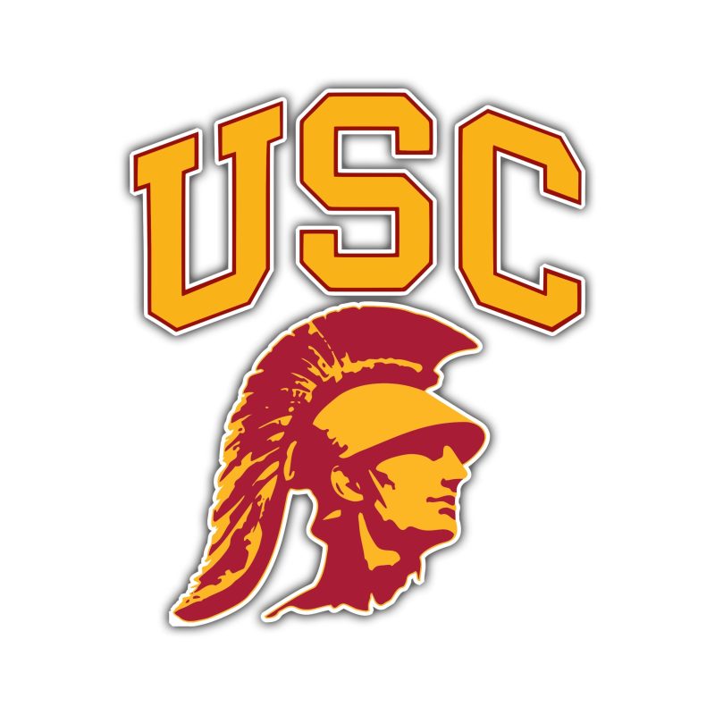 USC Trojans Full Color Vinyl Decal - Custom Size