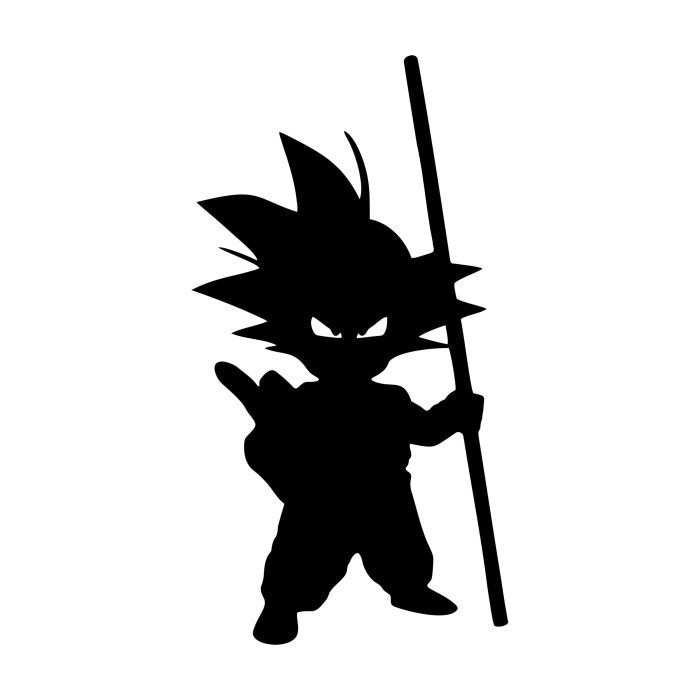 Dragon Ball Z Vinyl Decal - Custom Size