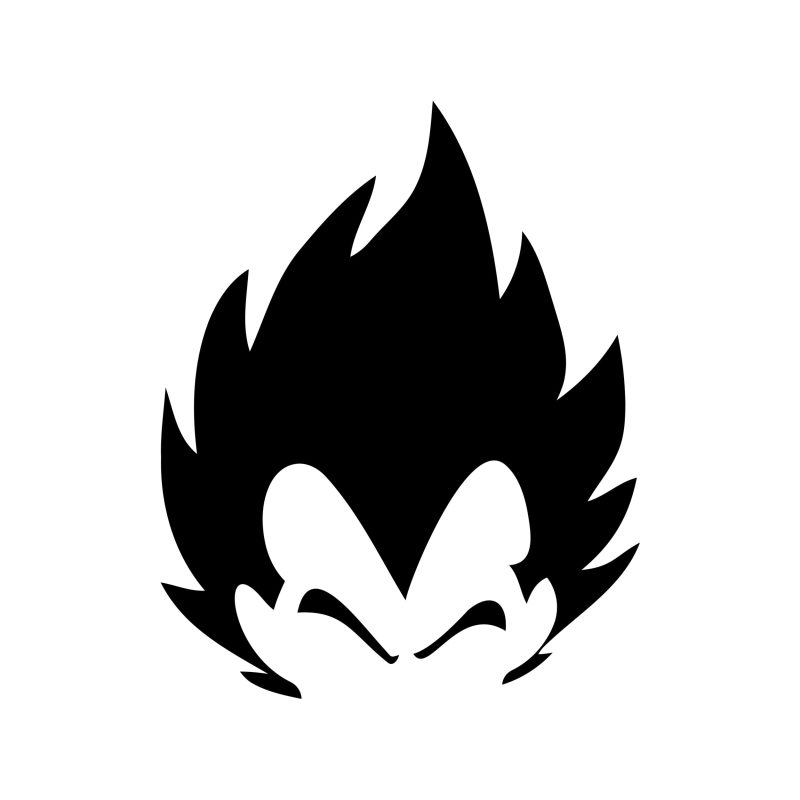Dragon Ball Z Vinyl Decal - Custom Size