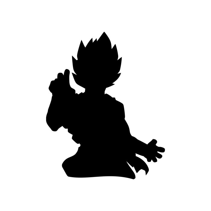 Dragon Ball Z Vinyl Decal - Custom Size
