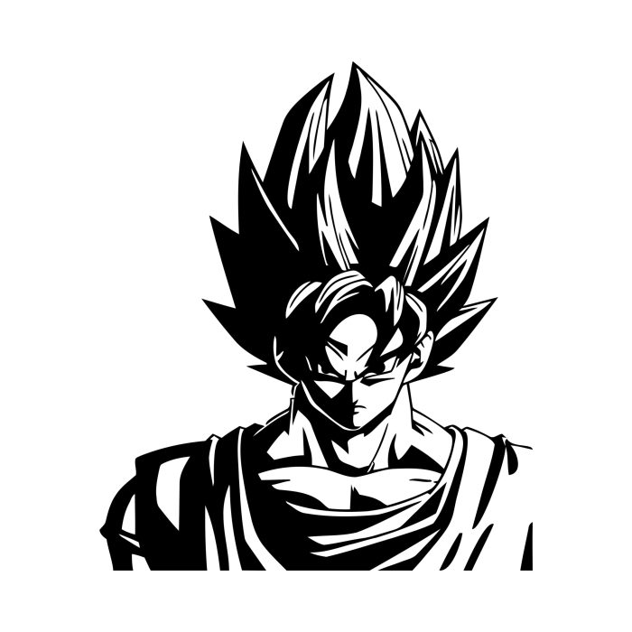 Dragon Ball Z Vinyl Decal - Custom Size