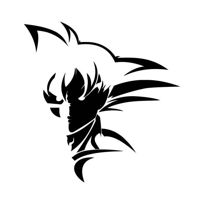 Dragon Ball Z Vinyl Decal - Custom Size