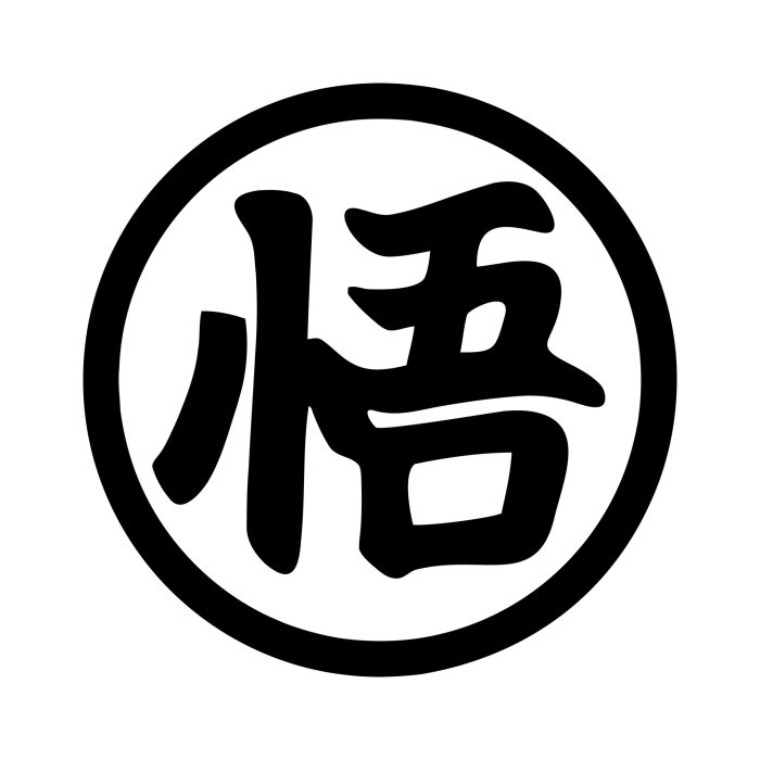Dragon Ball Z Vinyl Decal - Custom Size