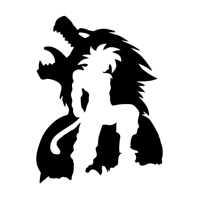 Dragon Ball Z Vinyl Decal - Custom Size