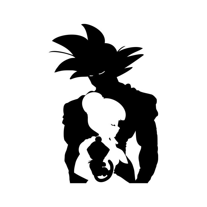 Dragon Ball Z Vinyl Decal - Custom Size