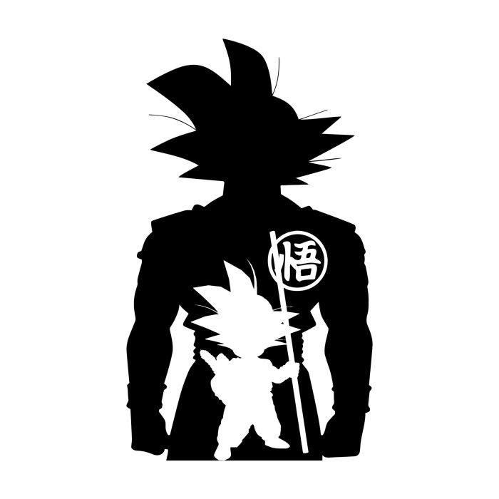 Dragon Ball Z Vinyl Decal - Custom Size