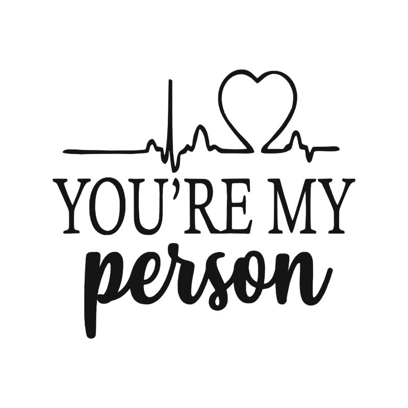 Greys Anatomy Vinyl Decal - Custom Size - Custom Size