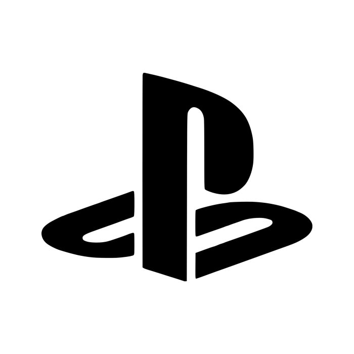 Playstation Vinyl Decal - Custom Size