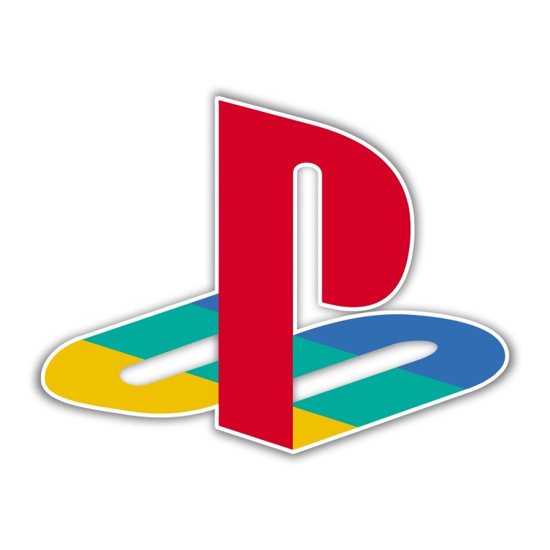 Playstation - Full Color Vinyl Decal