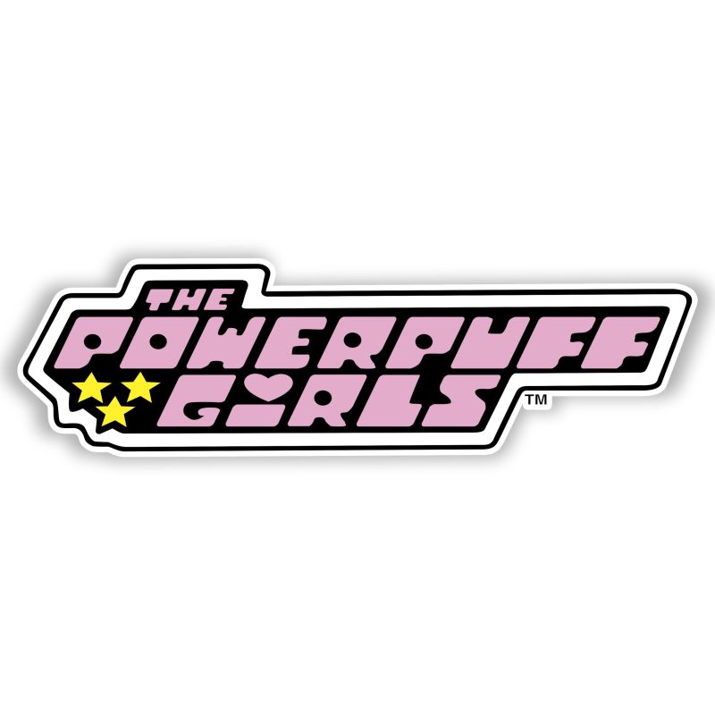 Powerpuff Girls - Full Color Vinyl Decal - Custom Size