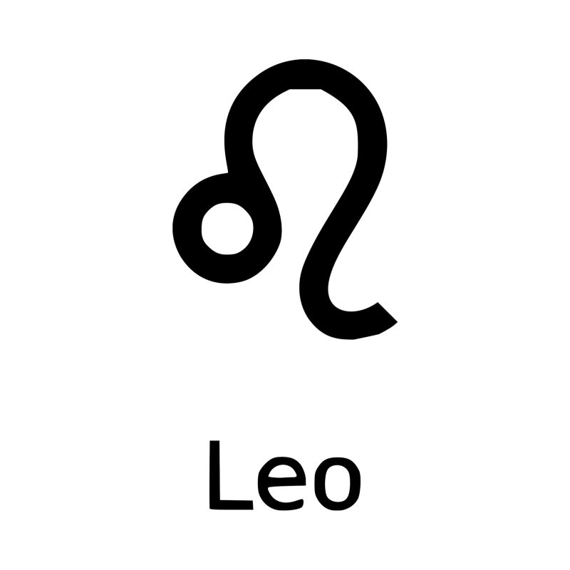 Zodiac Signs - Leo - Vinyl Decal - Custom Size
