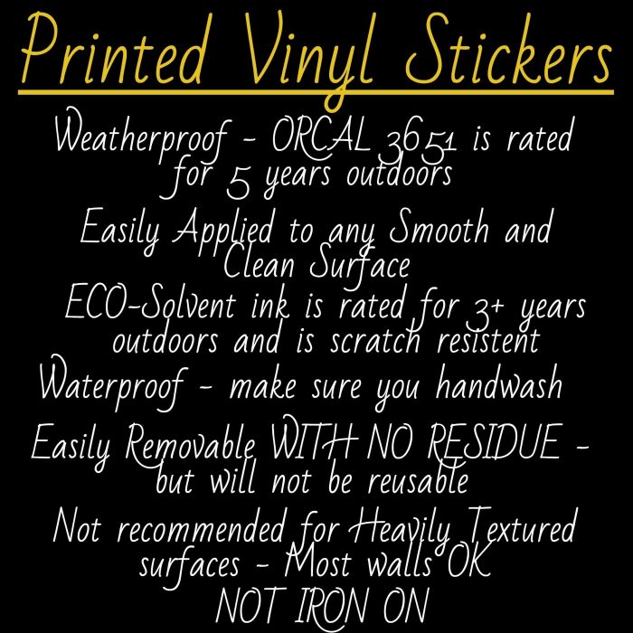 Winnie The Pooh - Full Color Vinyl Sticker - Custom Size - Image 3