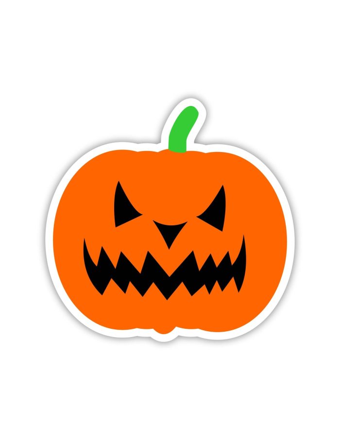 Pumpkin Full Color Vinyl Decal