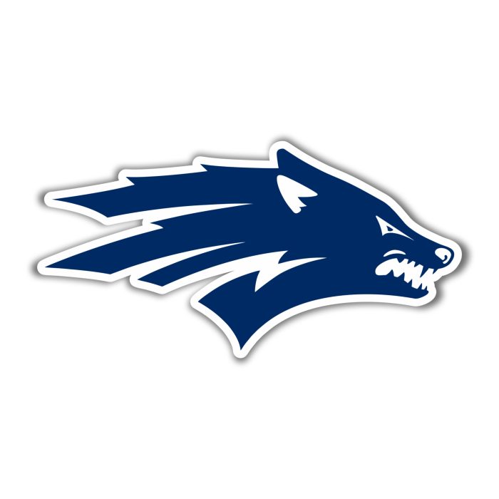 University of Nevada Reno Full Color Vinyl Sticker - Custom Size
