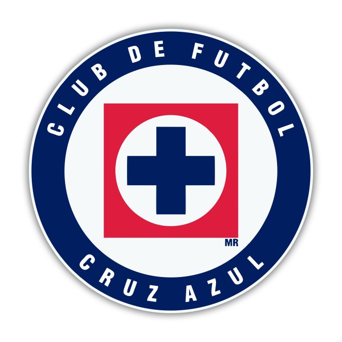 Cruz Azul Full Color Vinyl Sticker - Custom Size